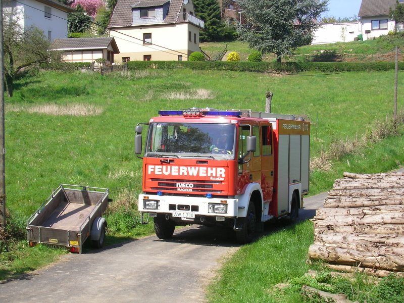 Brand im Seifenbachtal
