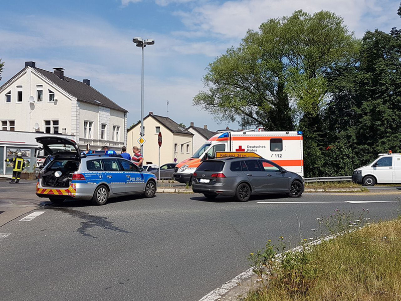 06.07.2017 - Verkehrsunfall Lindenstraße