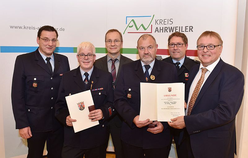 2018 - Verleihung goldenes Feuerwehr-Ehrenabzeichen