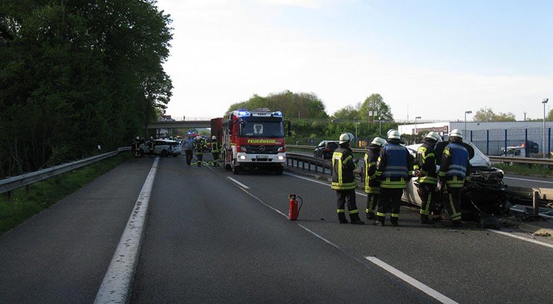 Verkehrsunfall B9 – Freiwillige Feuerwehr Sinzig