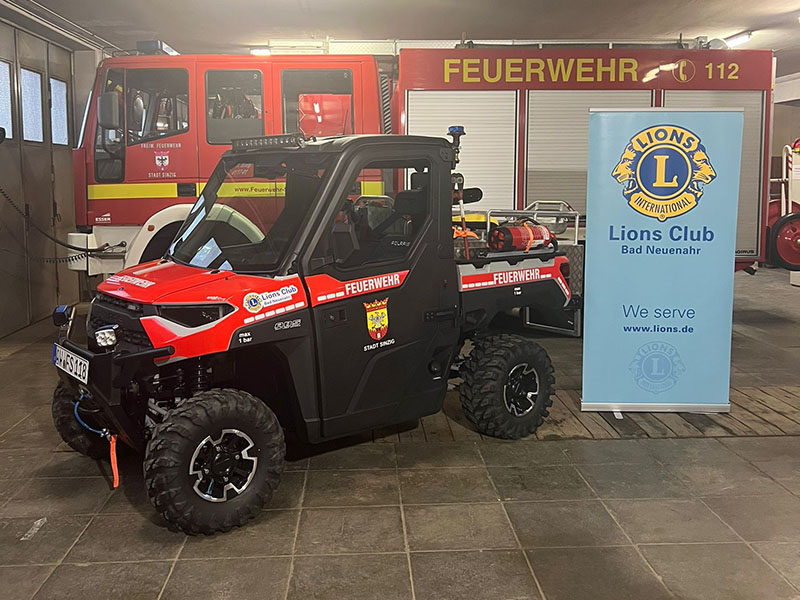 03.01.2023 - ATV für Sinziger Feuerwehr