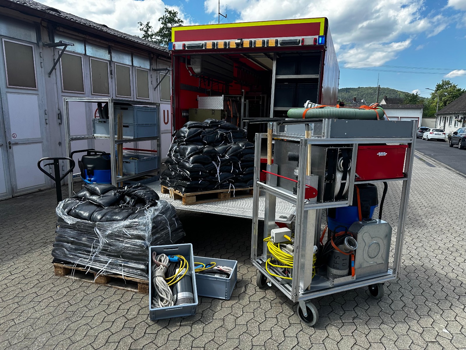 10.06.2024 - Wie sich die Feuerwehr Stadt Sinzig auf Starkregen vorbereitet